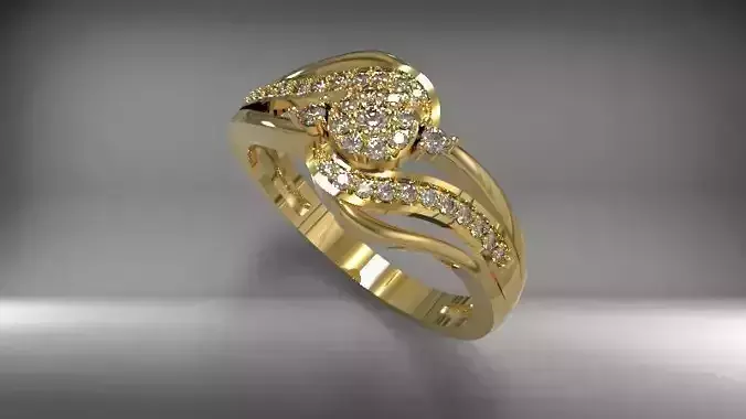 3D Print Ring Model  05