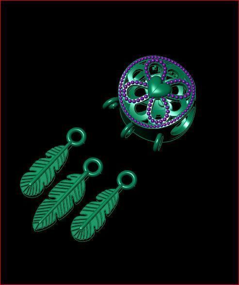 Bracelet - Bead 3D print model 3D print model_4