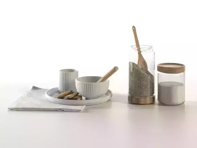 Cookies Condiments and Bowl