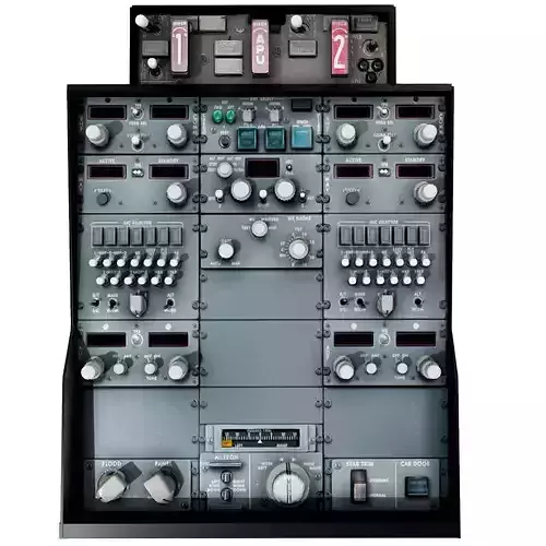 Boeing 737 Cockpit Central Panels