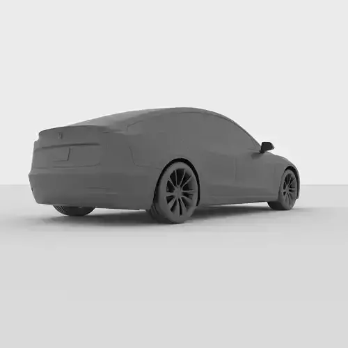 Tesla Model 3 Ready to Print 3D print model