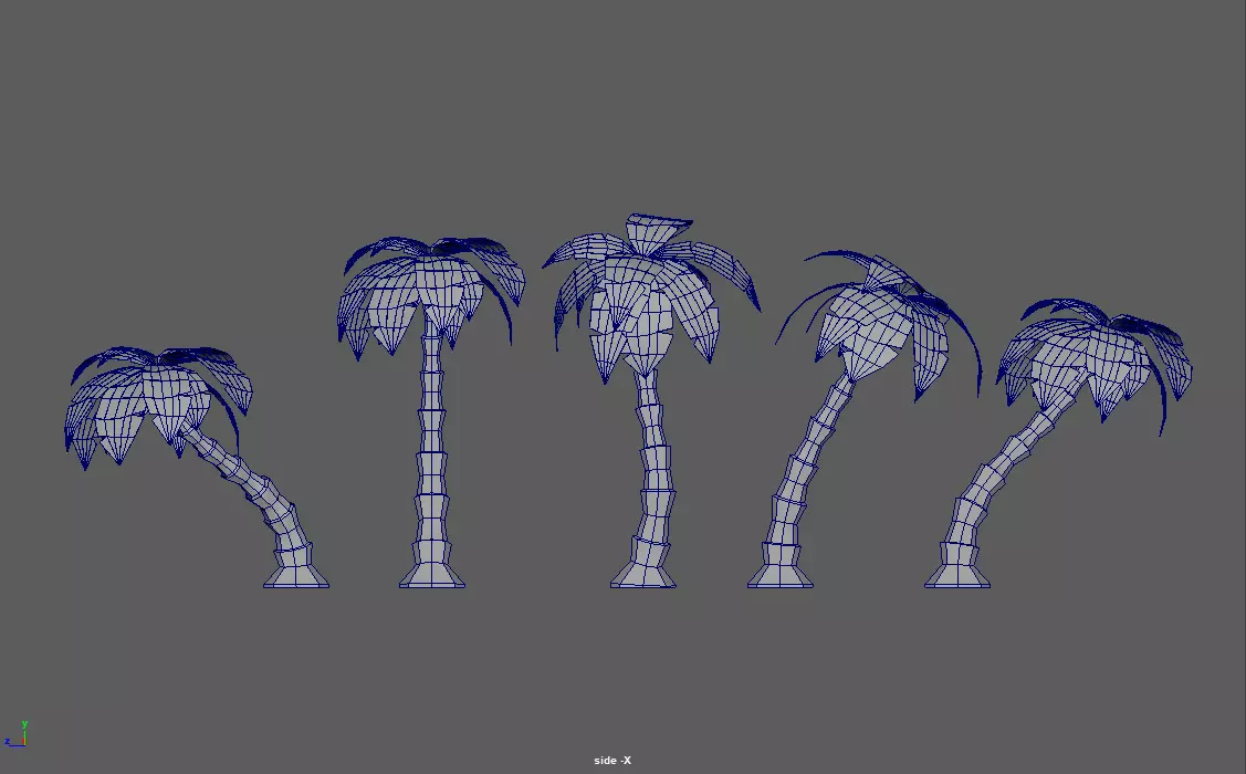 Palm Tree 20620 Free low-poly 3D model