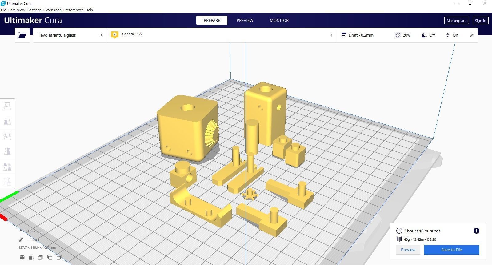 police robot 3D print model_16