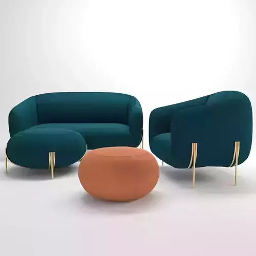 Style furniture set by Saba