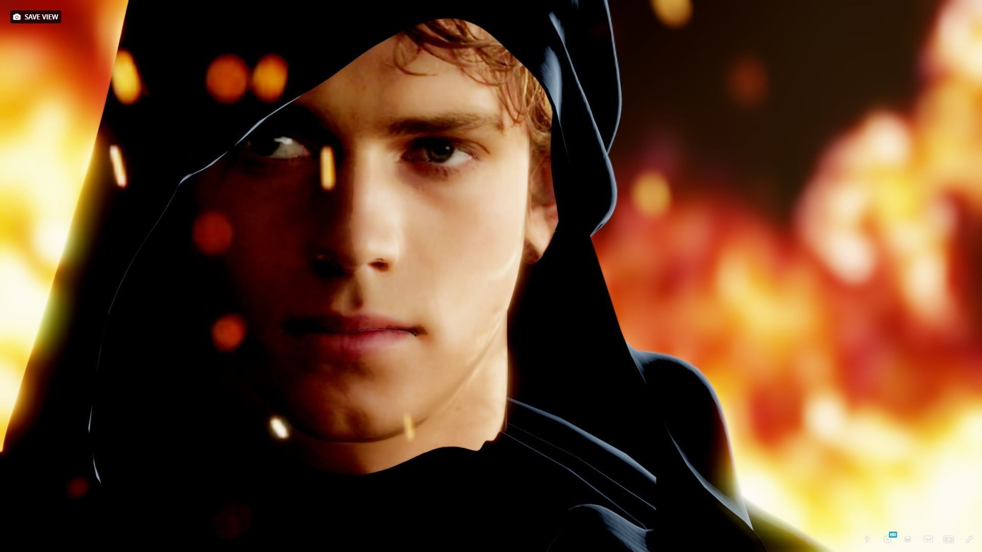 Anakin Skywalker 3D model_1