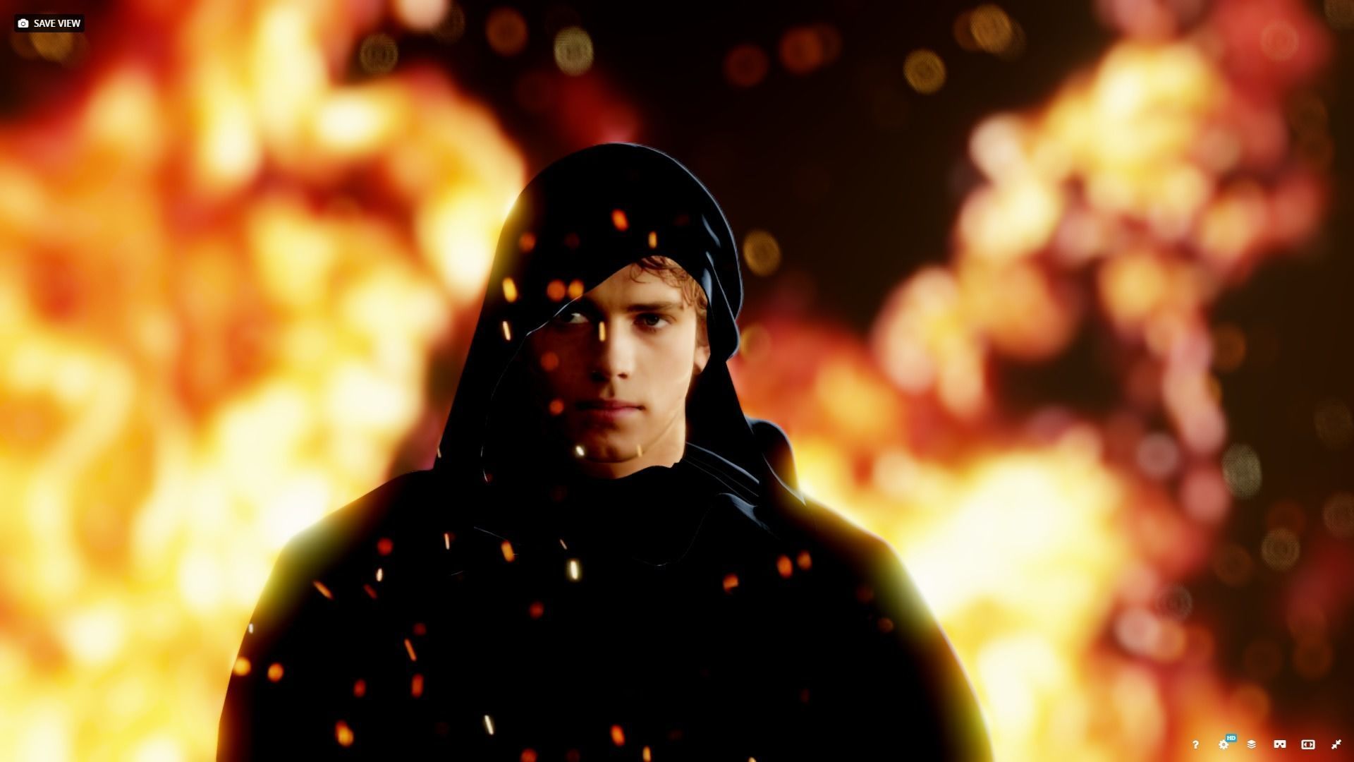 Anakin Skywalker 3D model_2