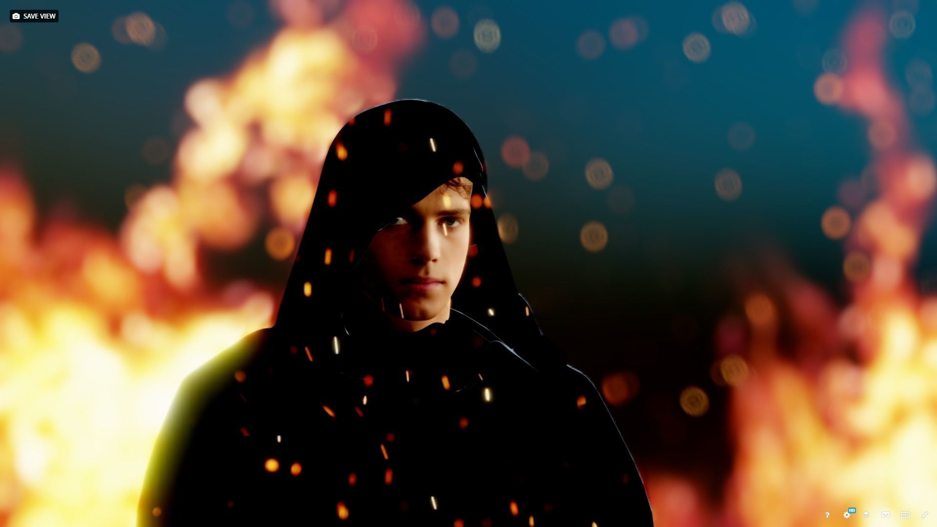 Anakin Skywalker 3D model_3