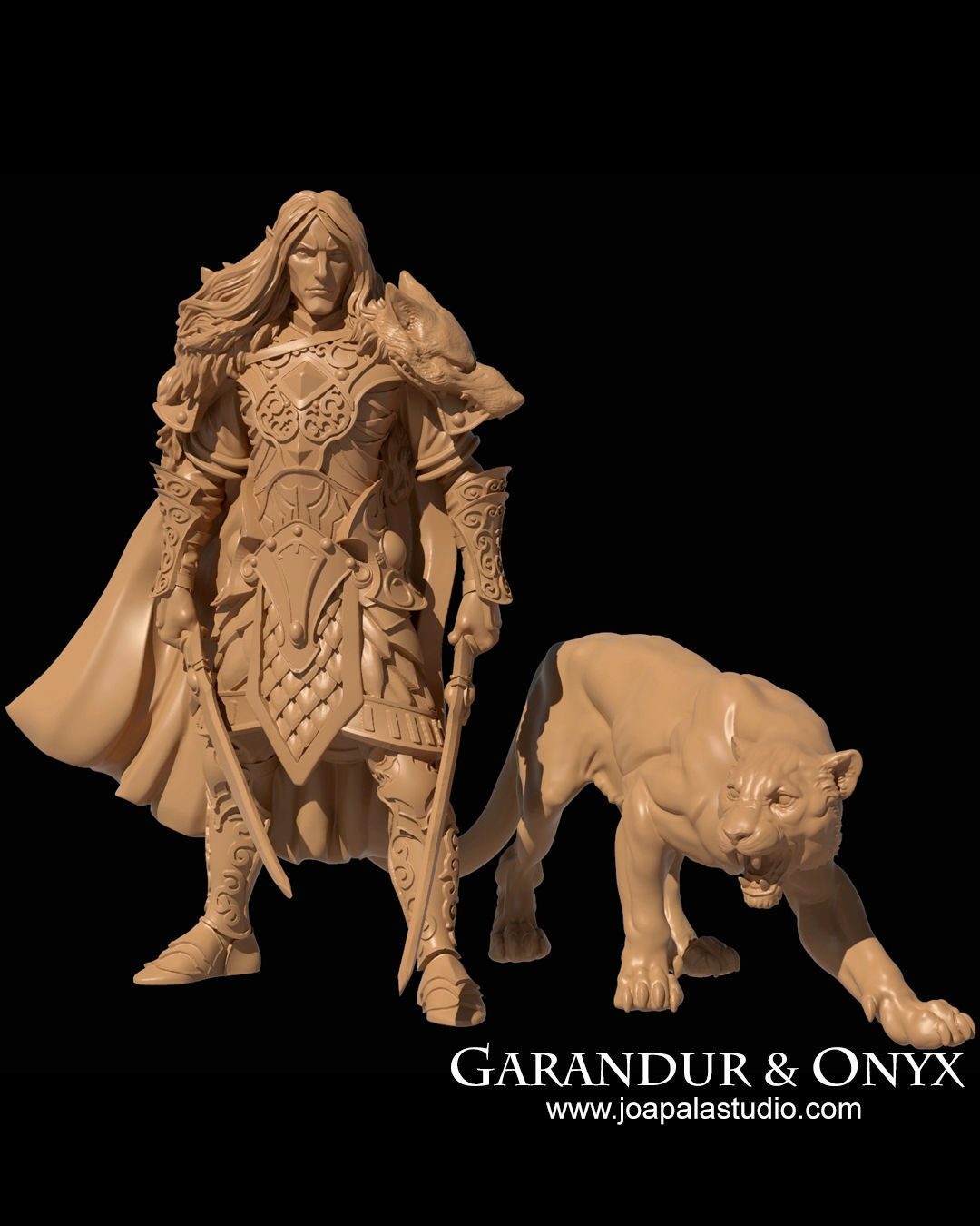 Garandur And Onyx 3D print model_1