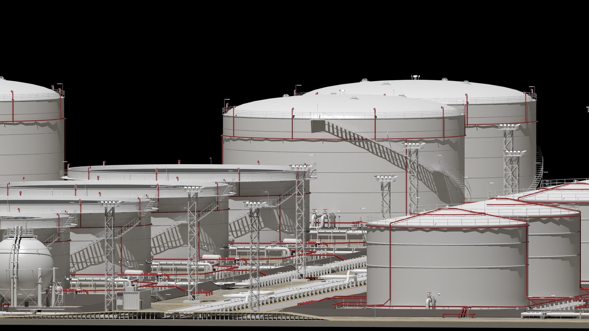 oil storage facility  3D model_28