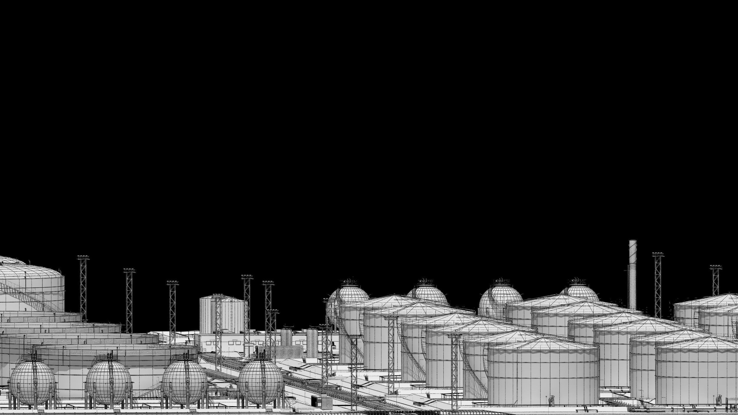 oil storage facility  3D model_15