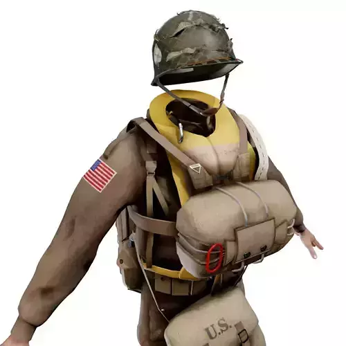 World War 2 US Paratrooper Uniform