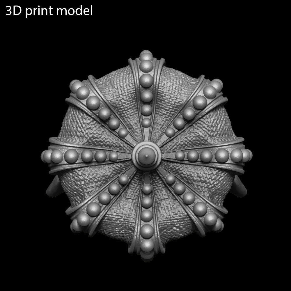 ANimal Pendant Jewelry Monkey king with crown vol1  3D print model_18