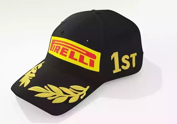 Pirelli podium cap hat