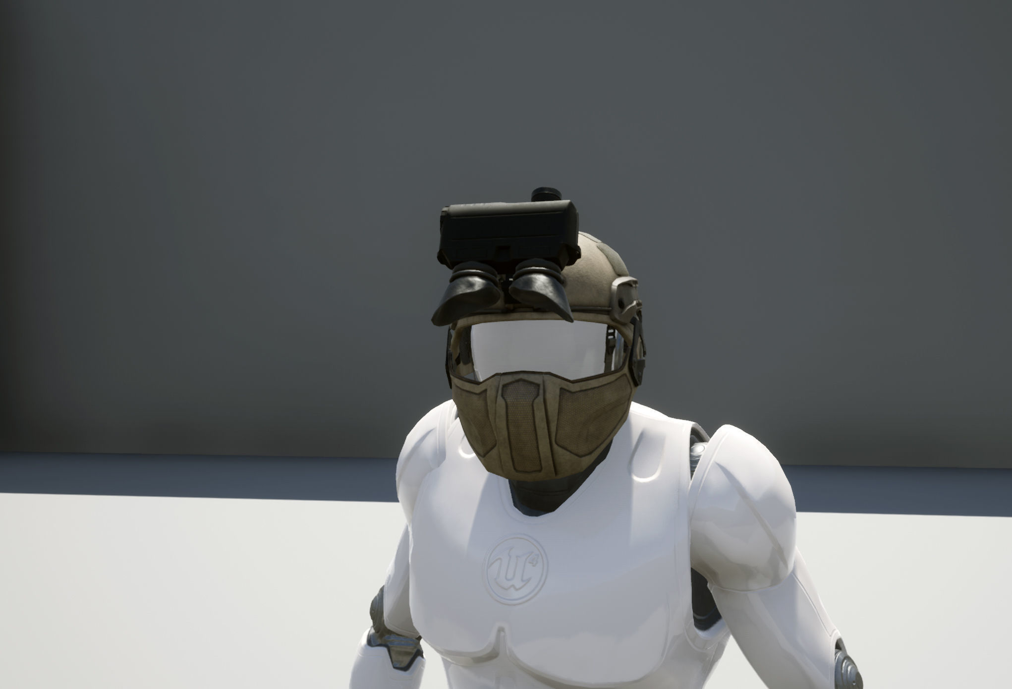 TIG-7 Thermal goggles Low-poly 3D model_16