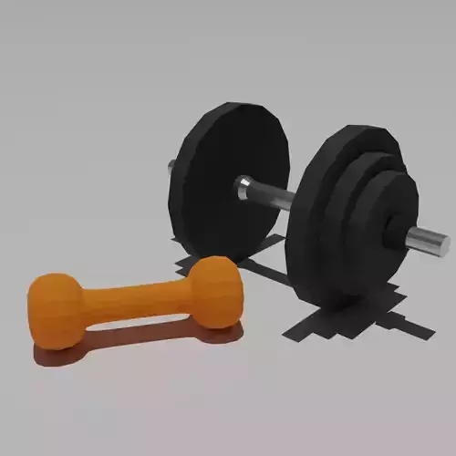  Dumbbell and weight 