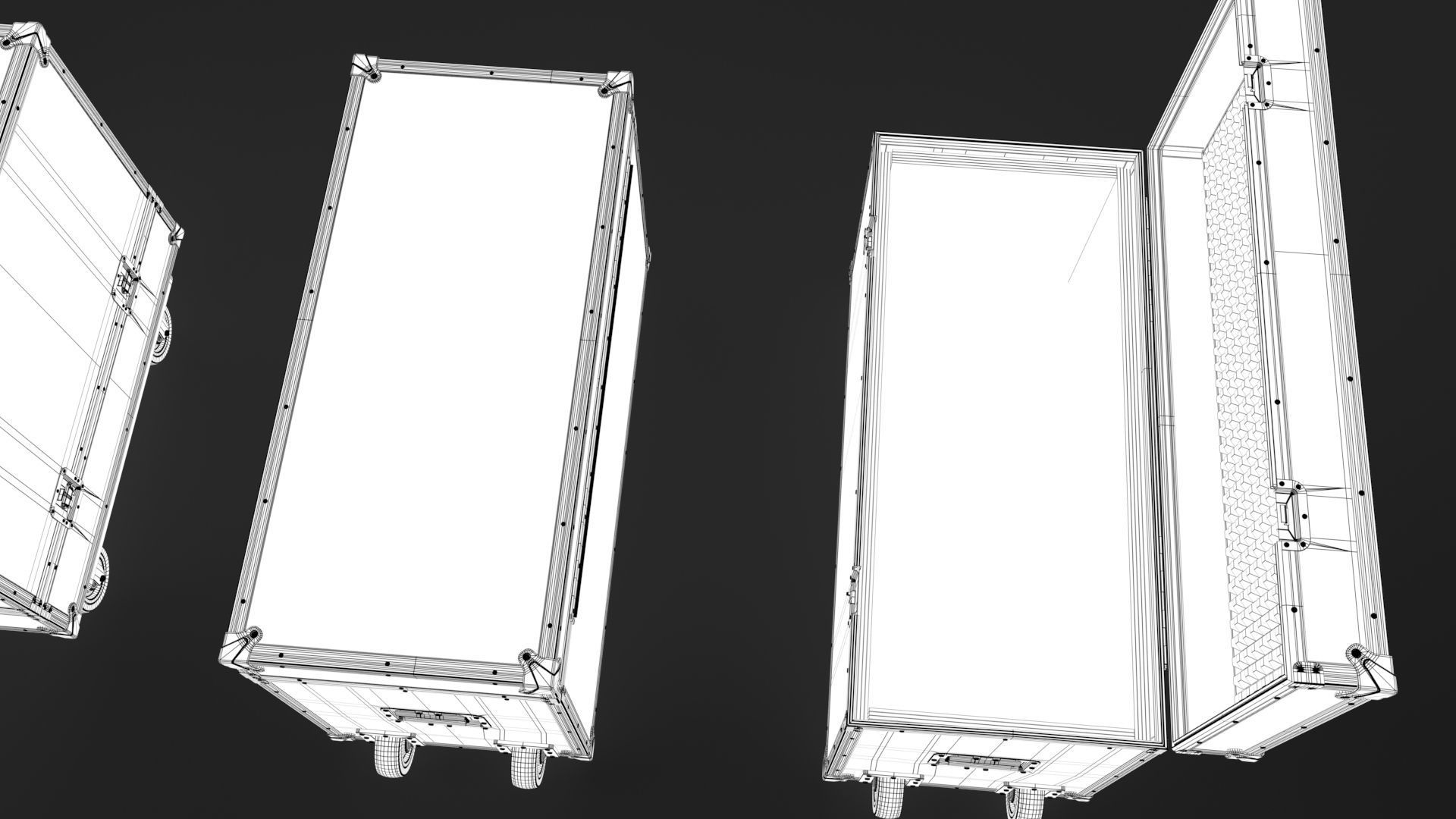 Flightcase Lighting Case 3D model_12