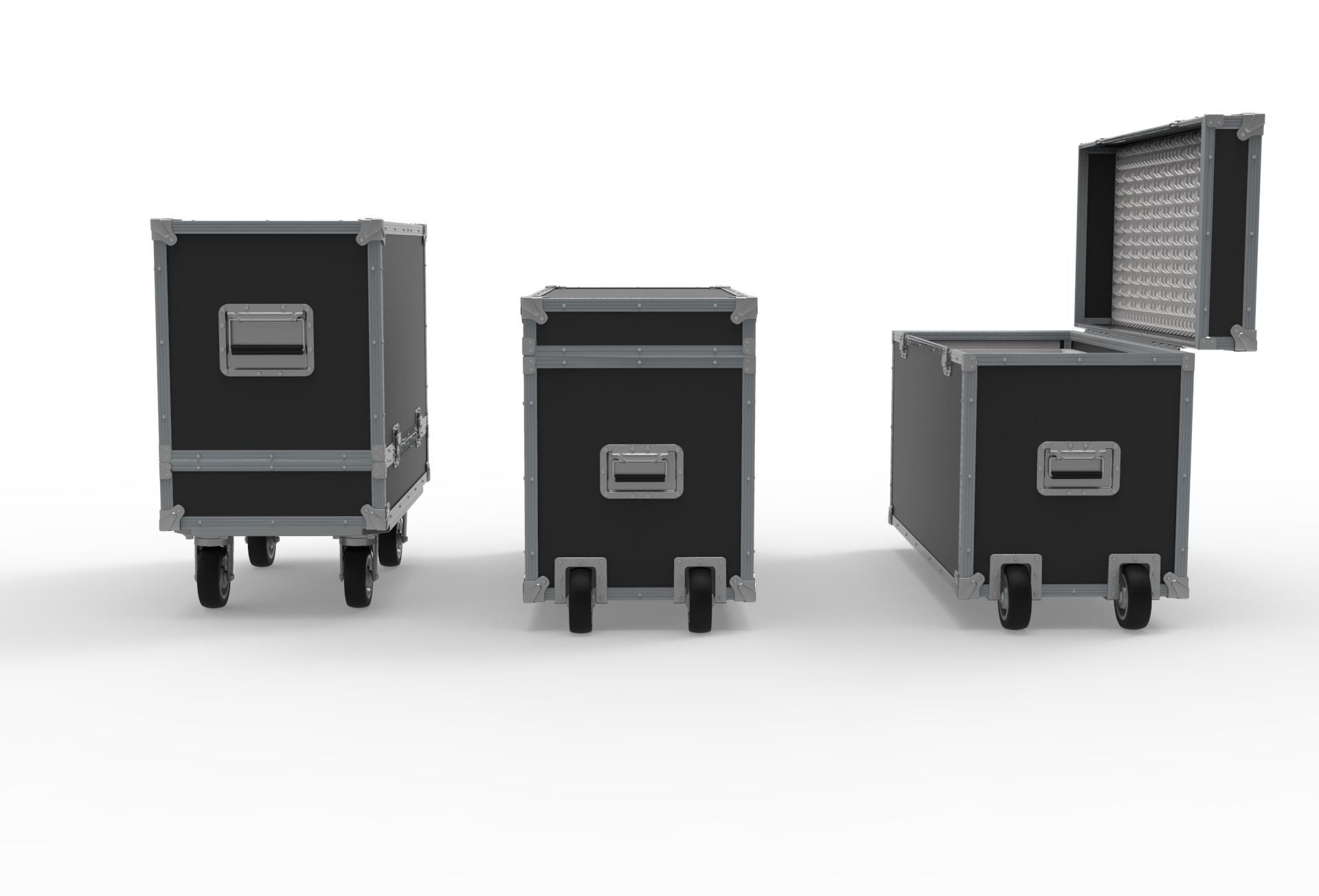 Flightcase Lighting Case 3D model_14