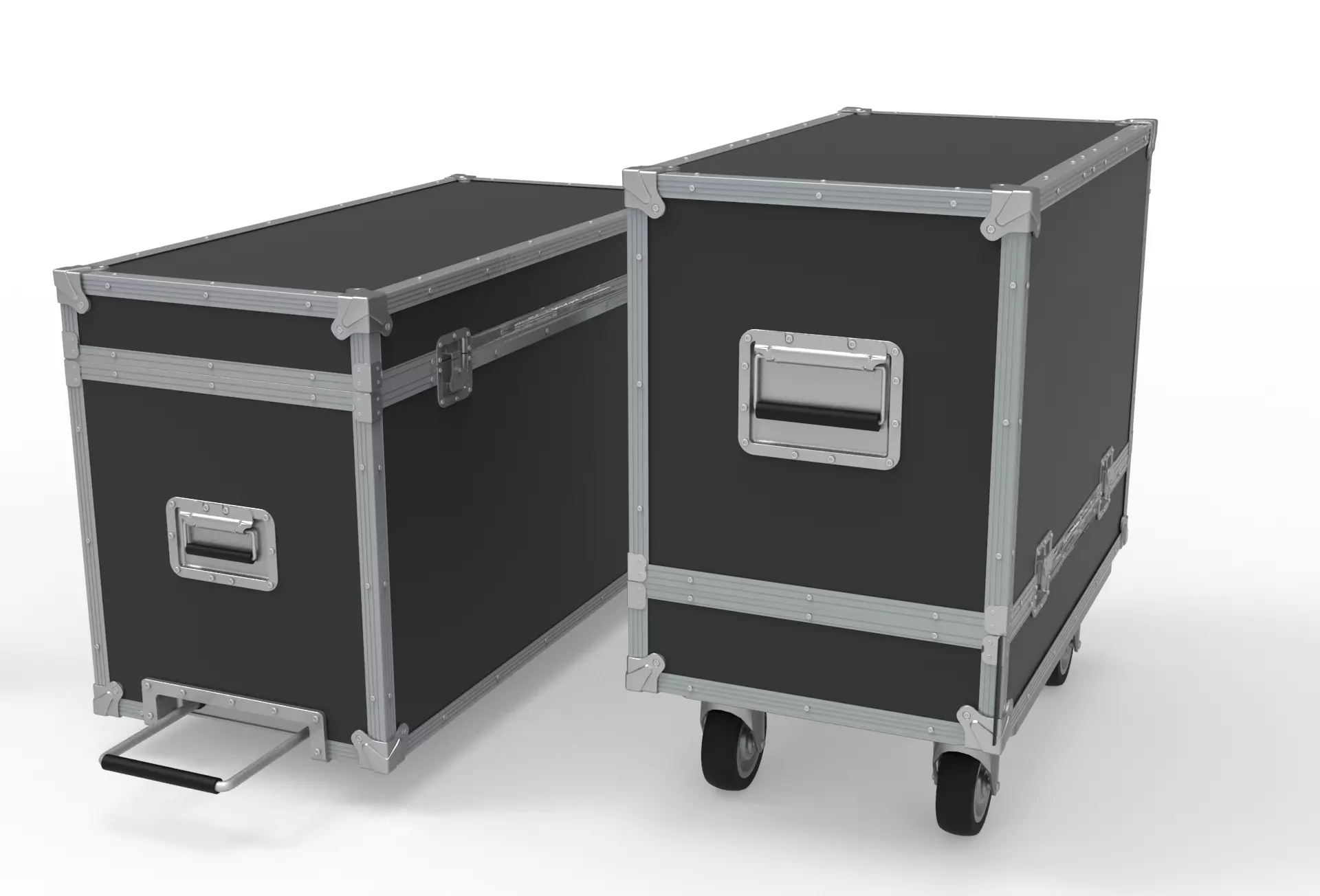 Flightcase Lighting Case 3D model_0
