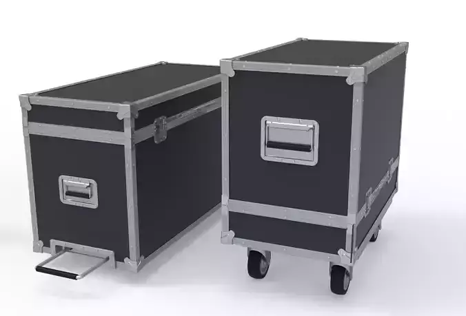 Flightcase Lighting Case 3D model