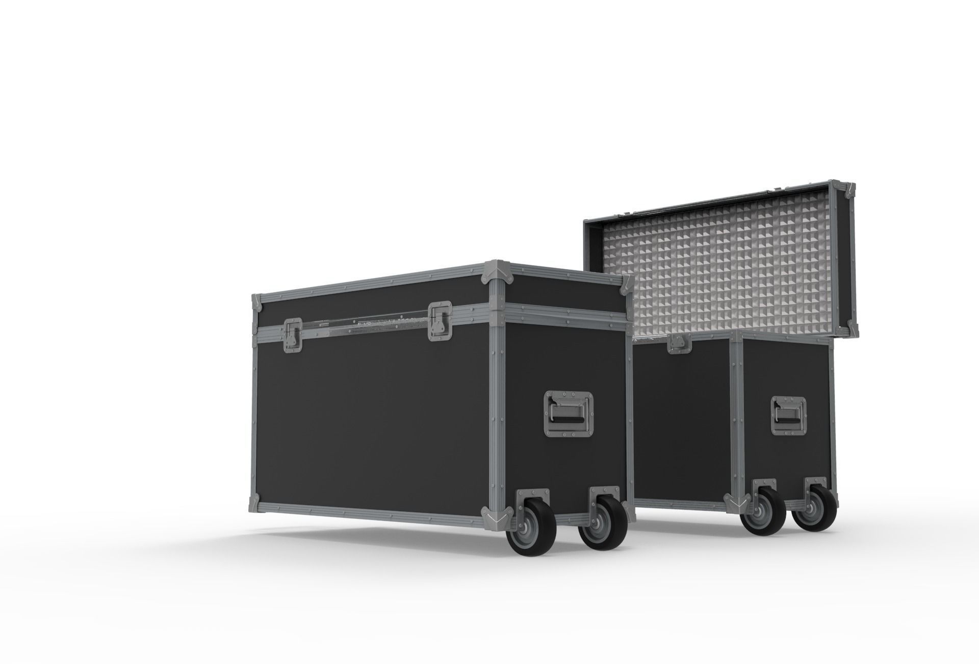 Flightcase Lighting Case 3D model_7