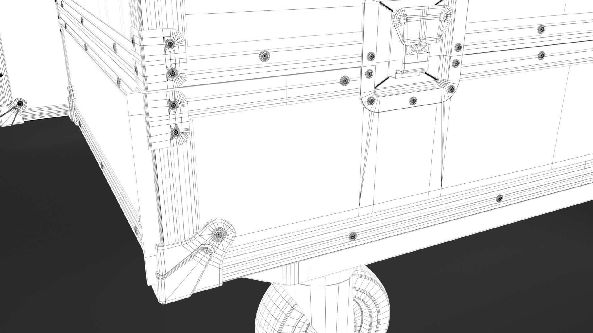 Flightcase Lighting Case 3D model_10