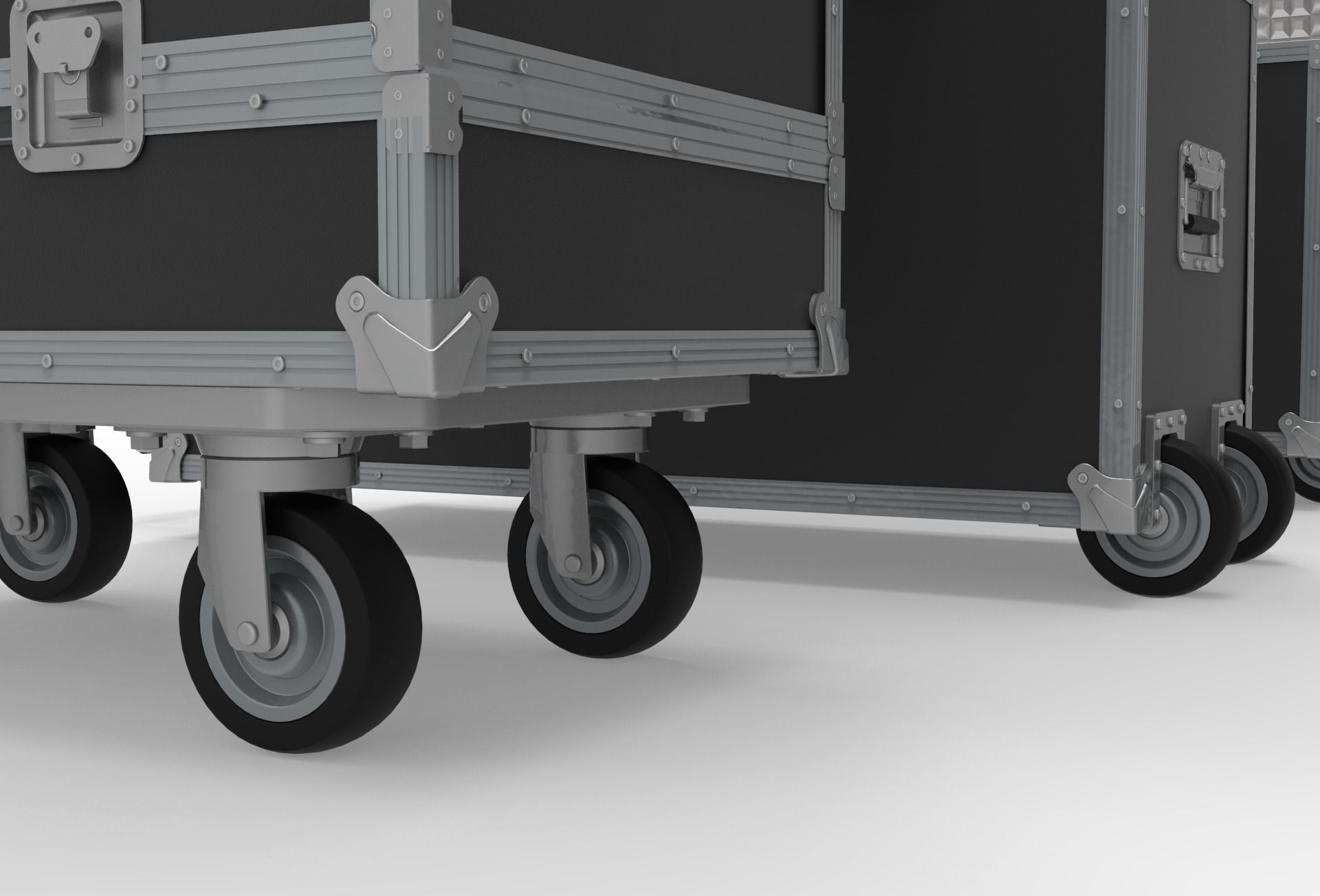 Flightcase Lighting Case 3D model_23