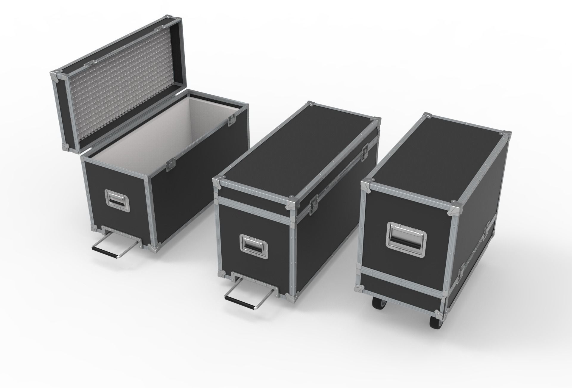 Flightcase Lighting Case 3D model_17