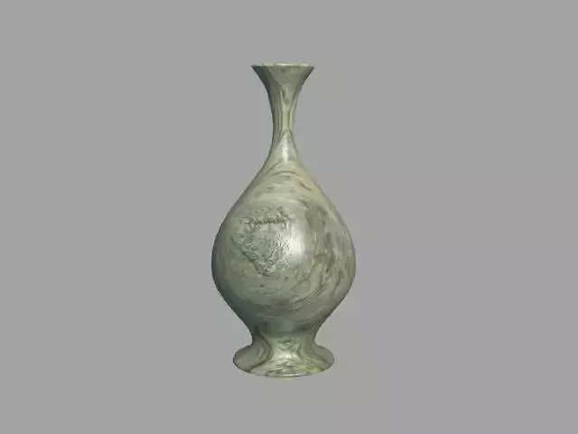 The vase