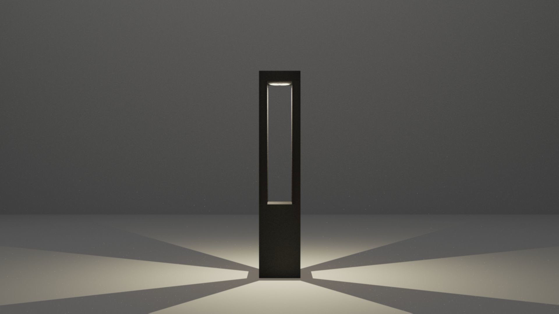 Garden Light 3D model_1