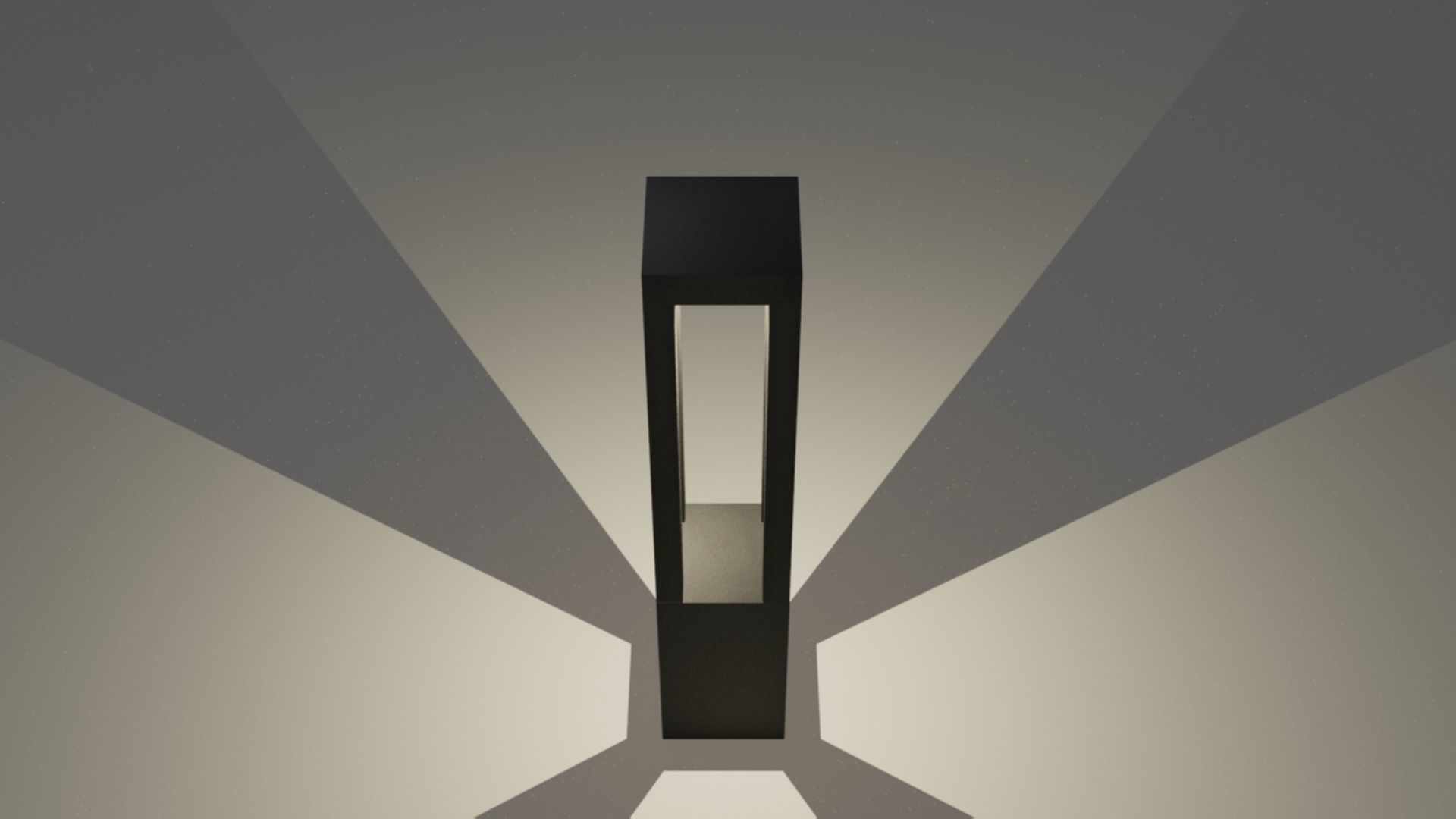 Garden Light 3D model_3