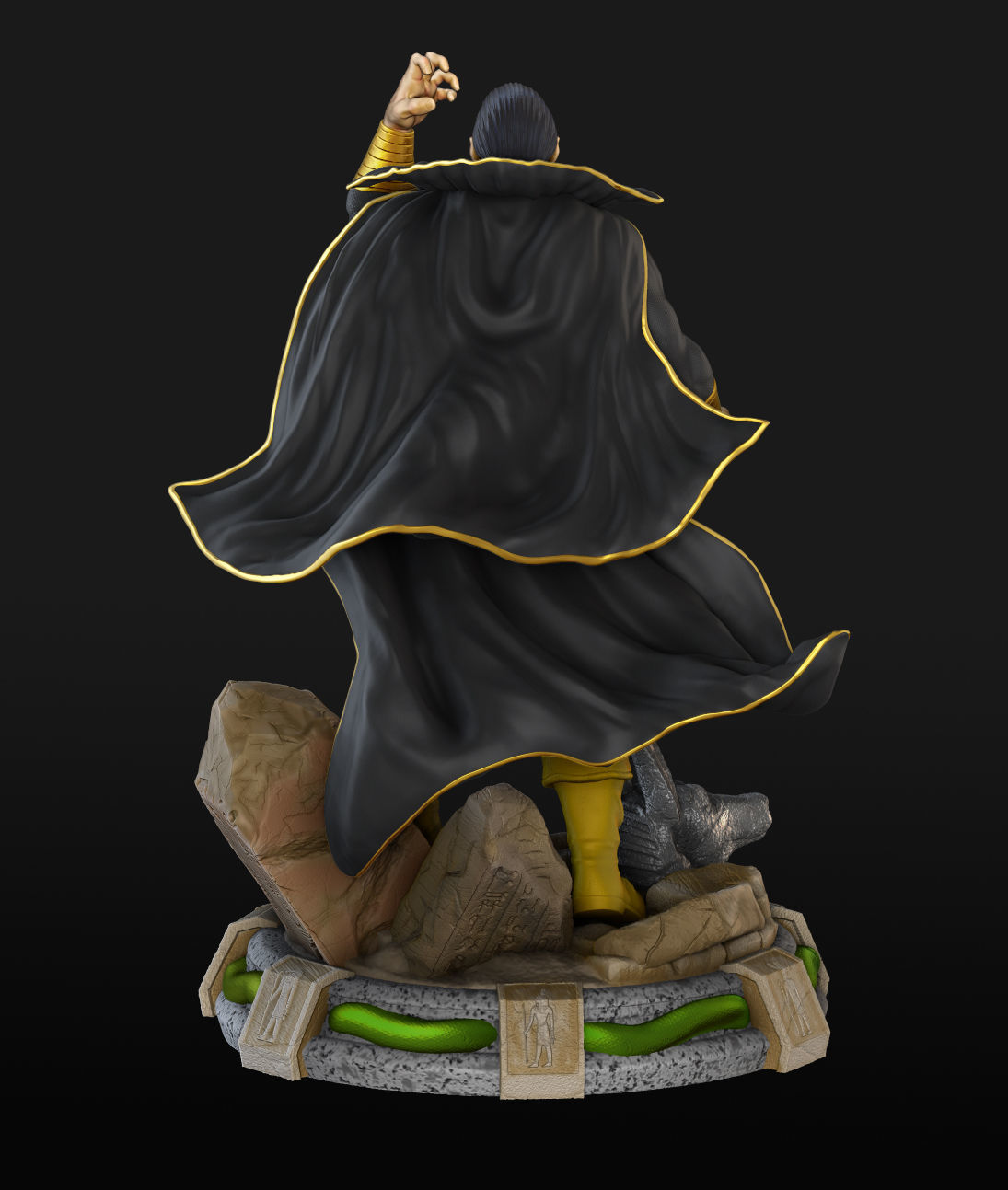 Black Adam 3D print model_2