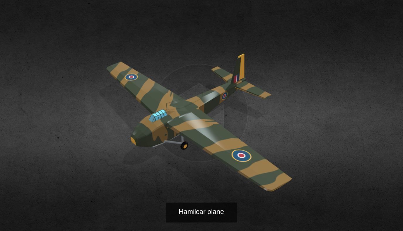 fighter luftwaffe bf 3D Model Collection_7