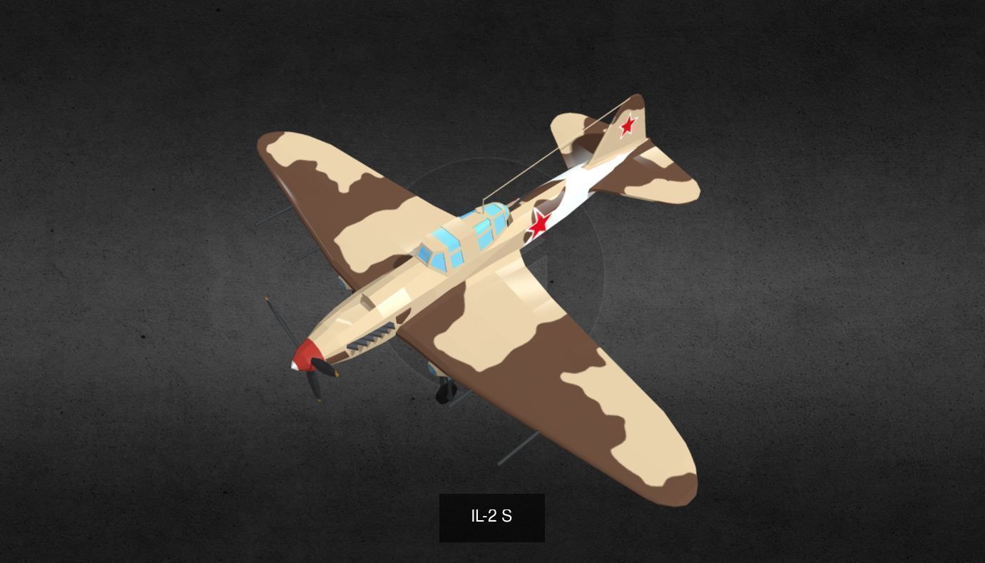 fighter luftwaffe bf 3D Model Collection_10