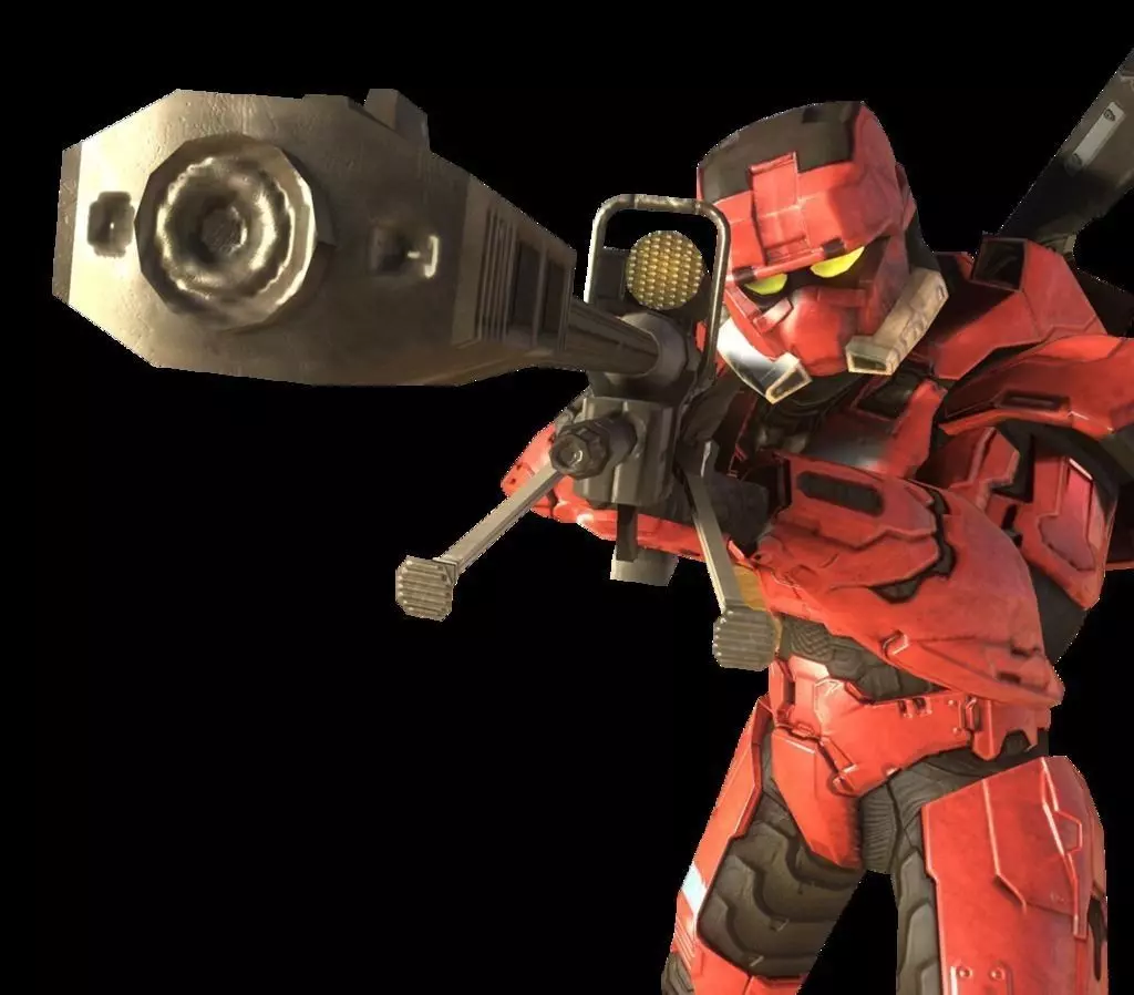 Halo Sniper Rifle Free low-poly 3D model