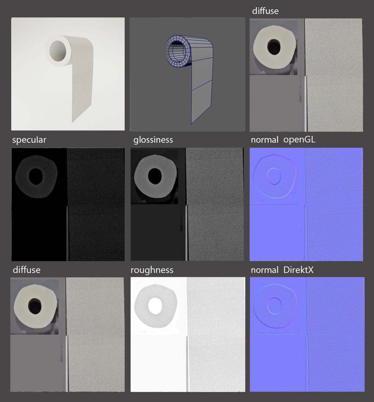 Outhouse wooden cabin 3D model_11