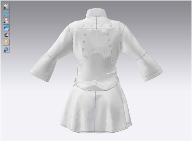 Si-Fi Future Clothes - 41 Marvelous Designer and Clo3D 3D model_20