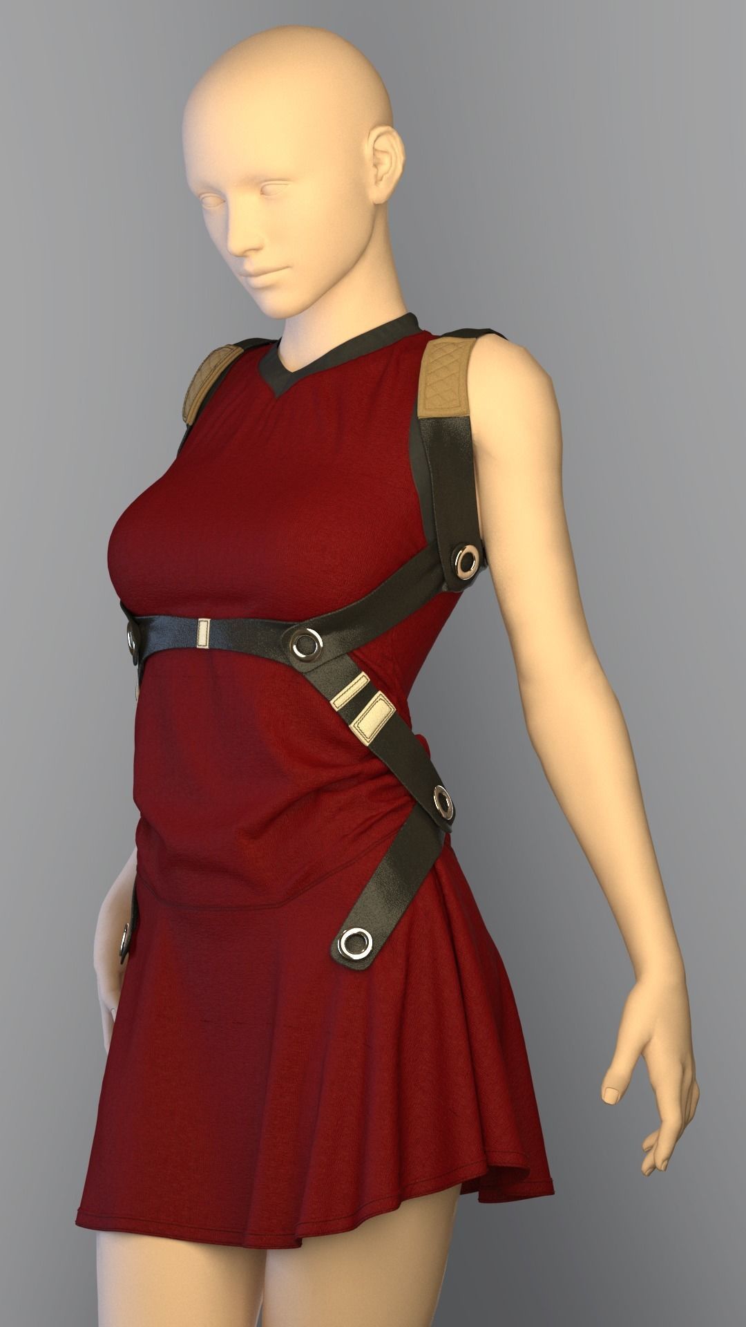 Si-Fi Future Clothes - 41 Marvelous Designer and Clo3D 3D model_4