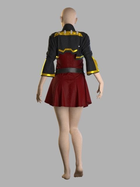 Si-Fi Future Clothes - 41 Marvelous Designer and Clo3D 3D model_10