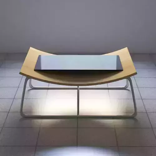 Curved surface table