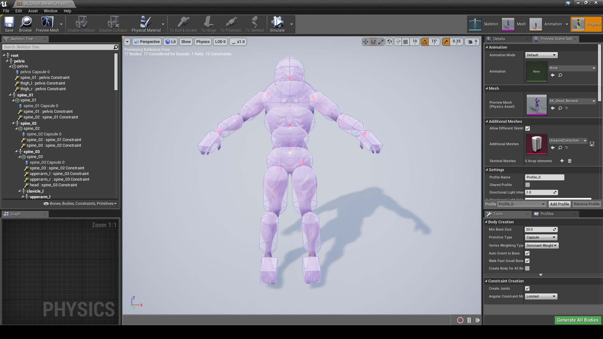 Ghoul Berserk Low-poly 3D model_11