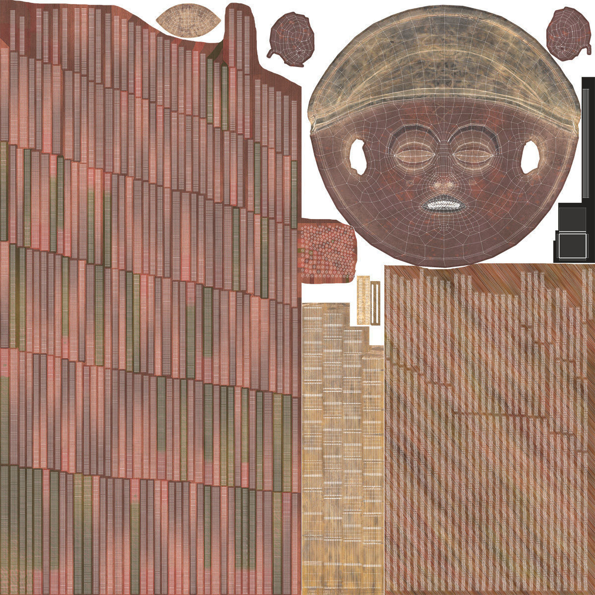 Angola Princess 3D model_13