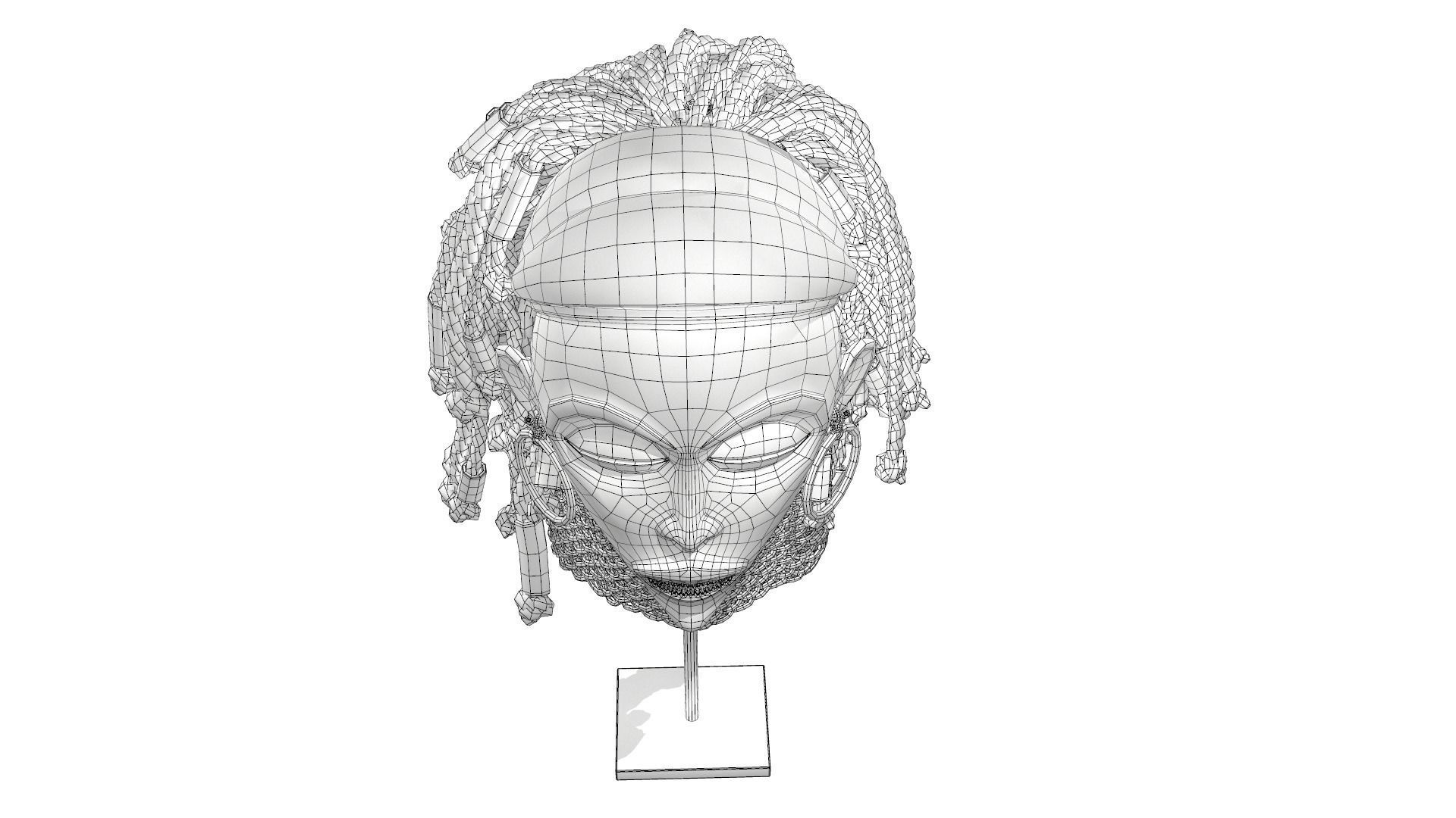 Angola Princess 3D model_11