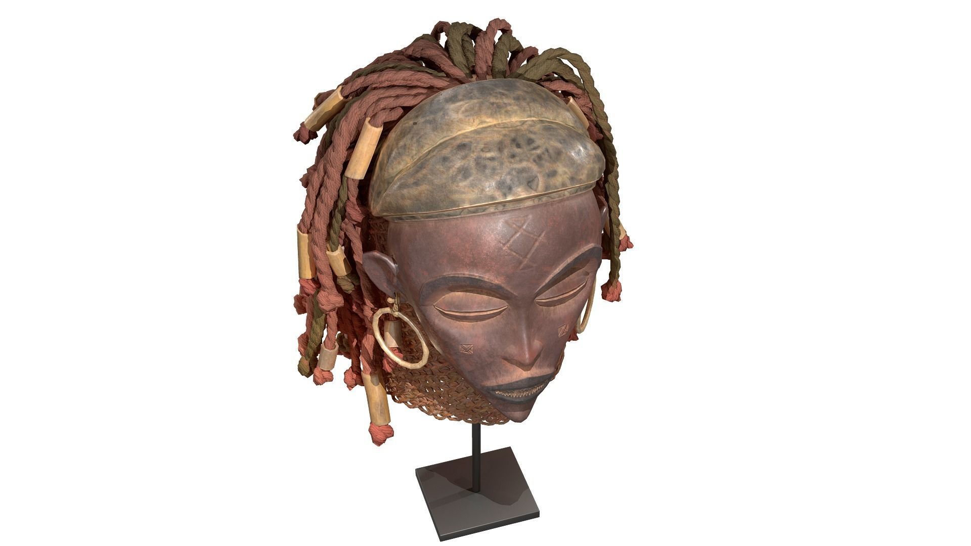 Angola Princess 3D model_5