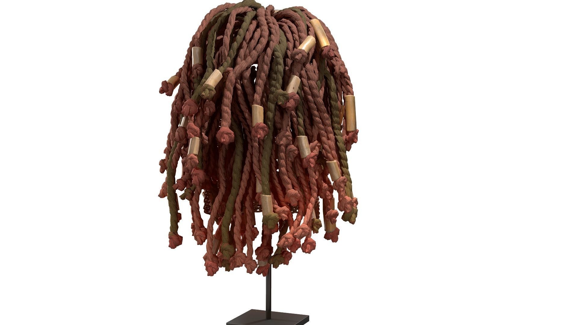 Angola Princess 3D model_4