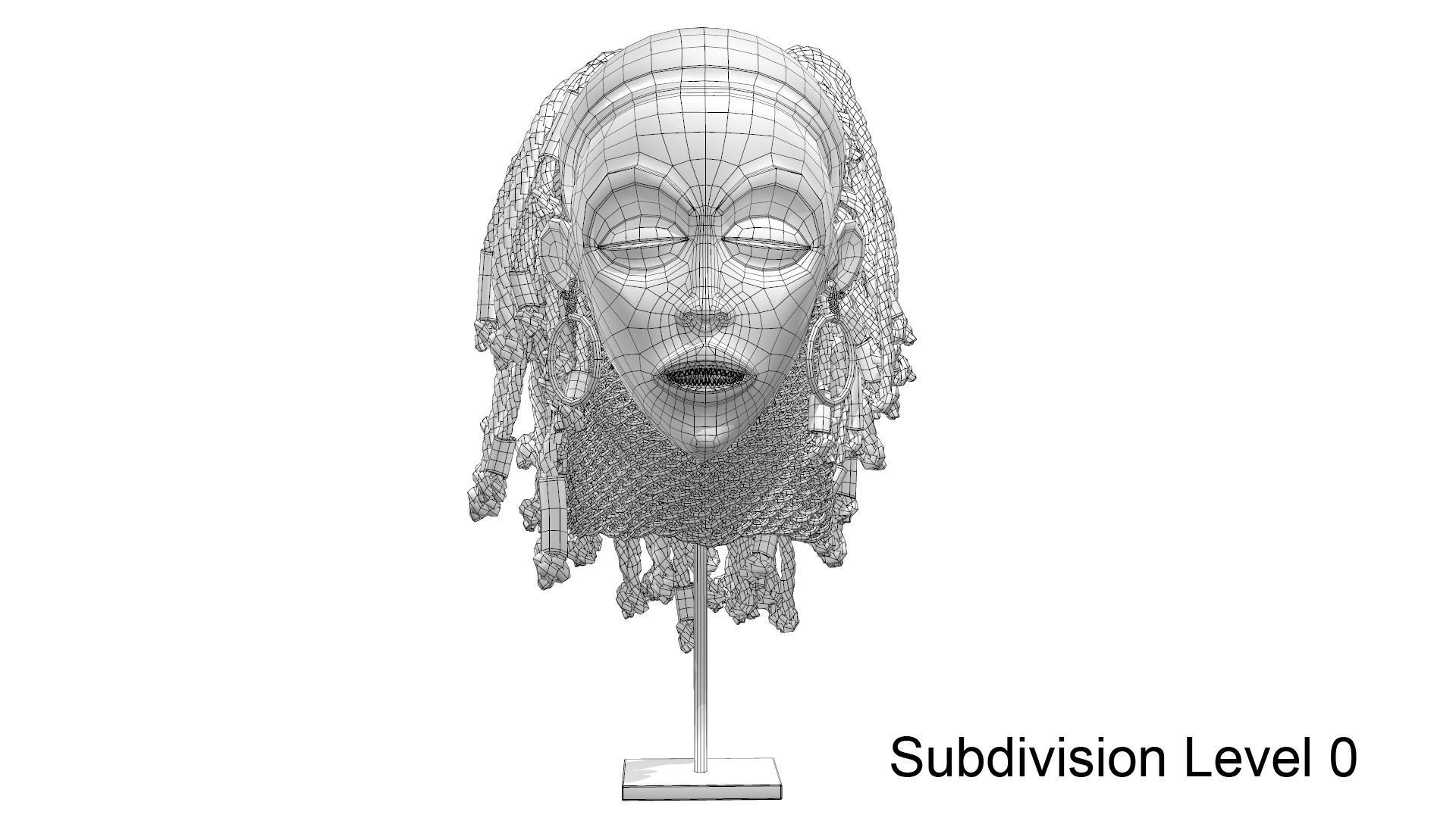 Angola Princess 3D model_14