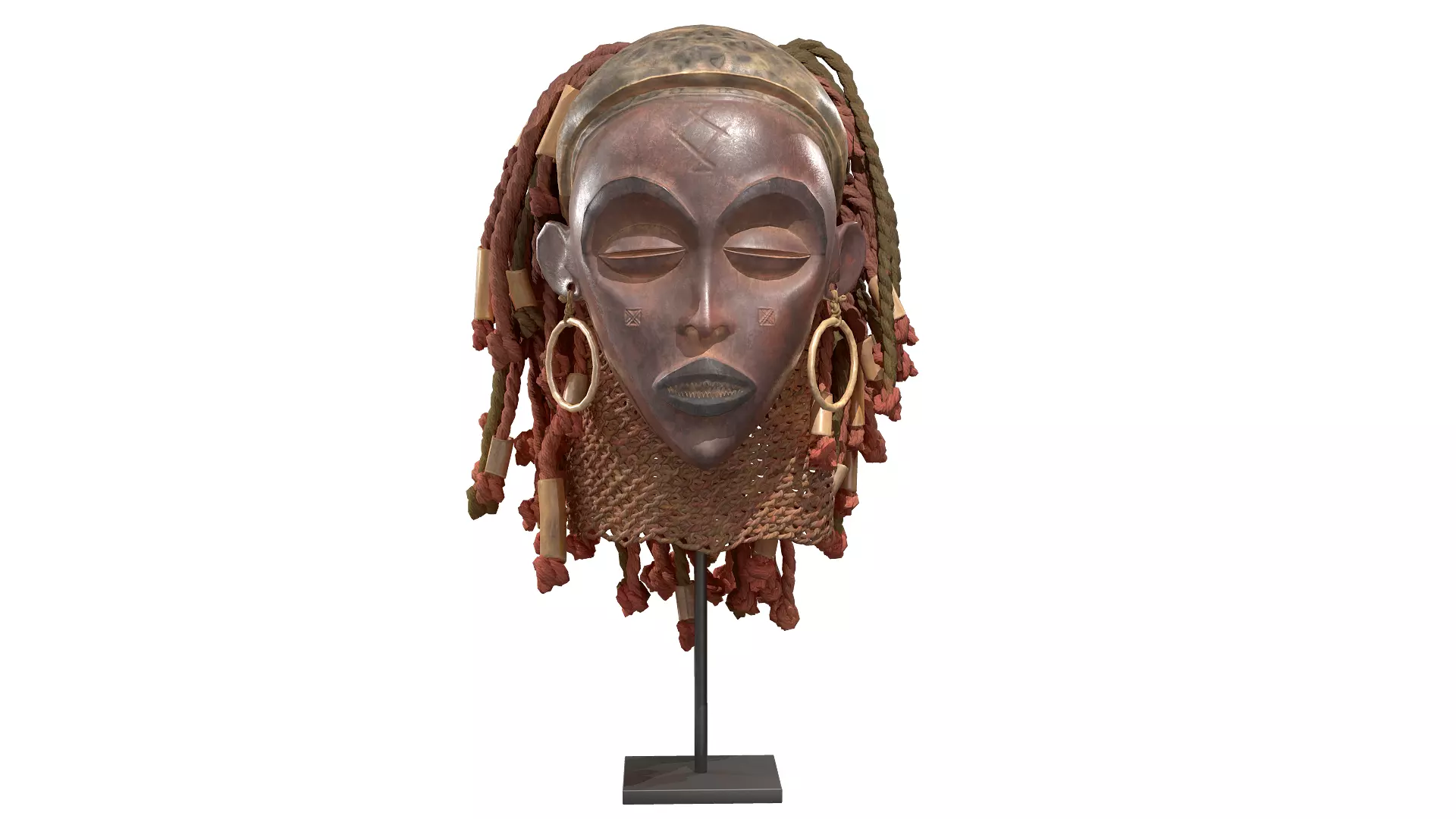 Angola Princess 3D model_0