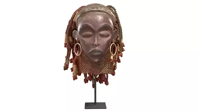 Angola Princess 3D model