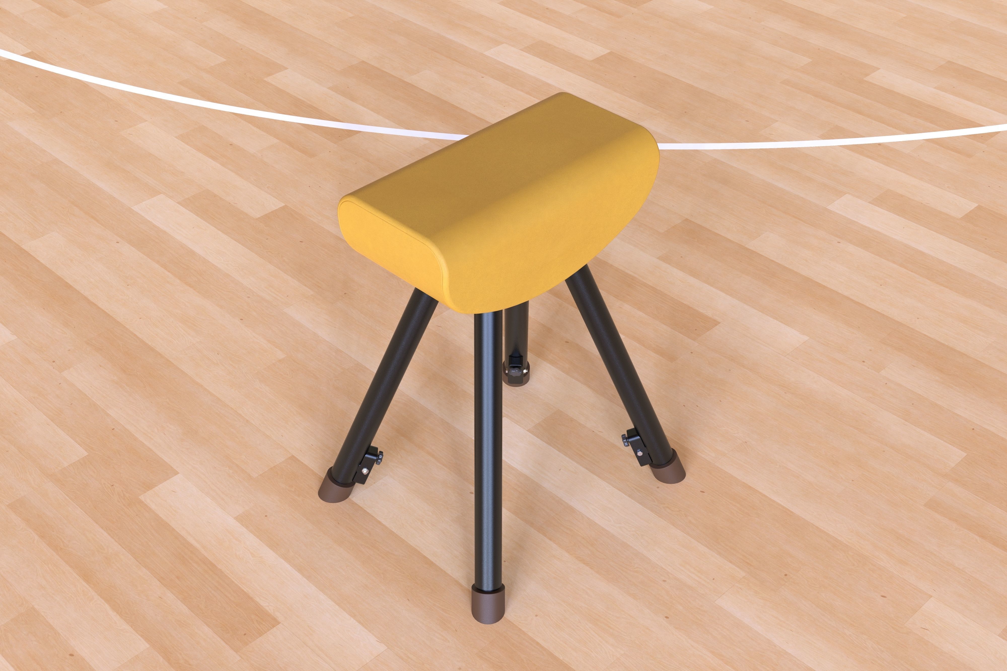 Pommel horse 3D model CGTrader
