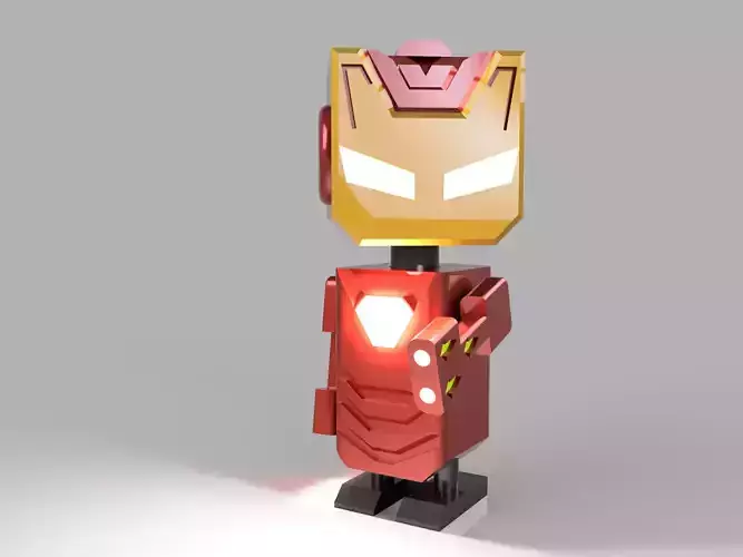 iron man robot  3D print model