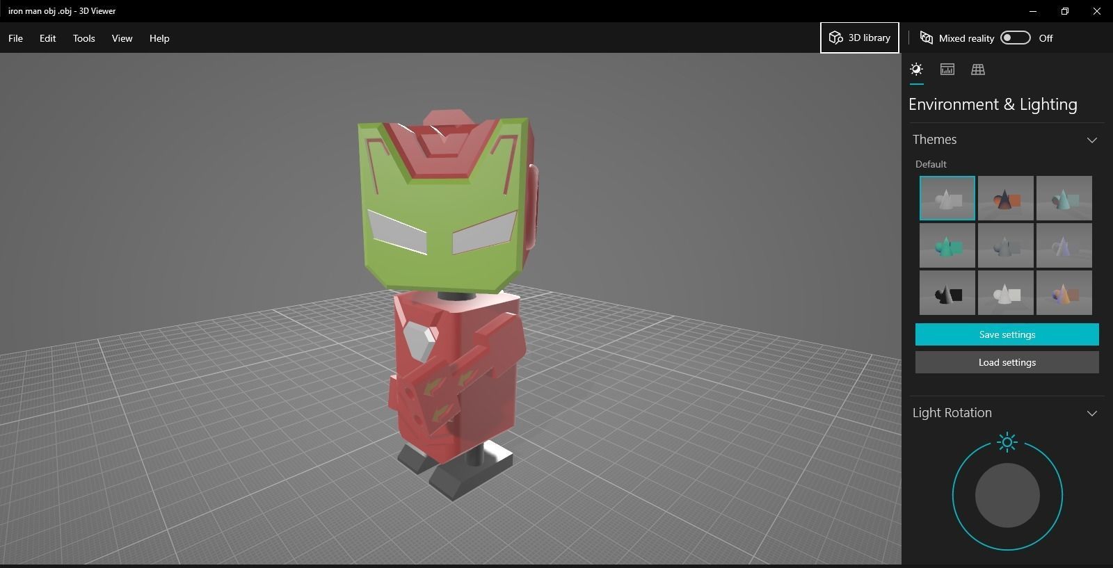 iron man robot  3D print model_13